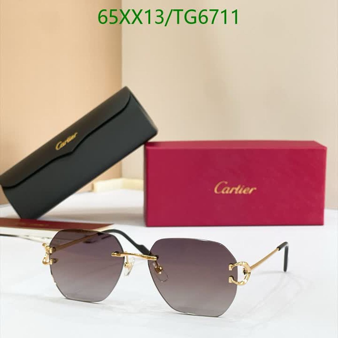 Cartier-Glasses Code: TG6711 $: 65USD