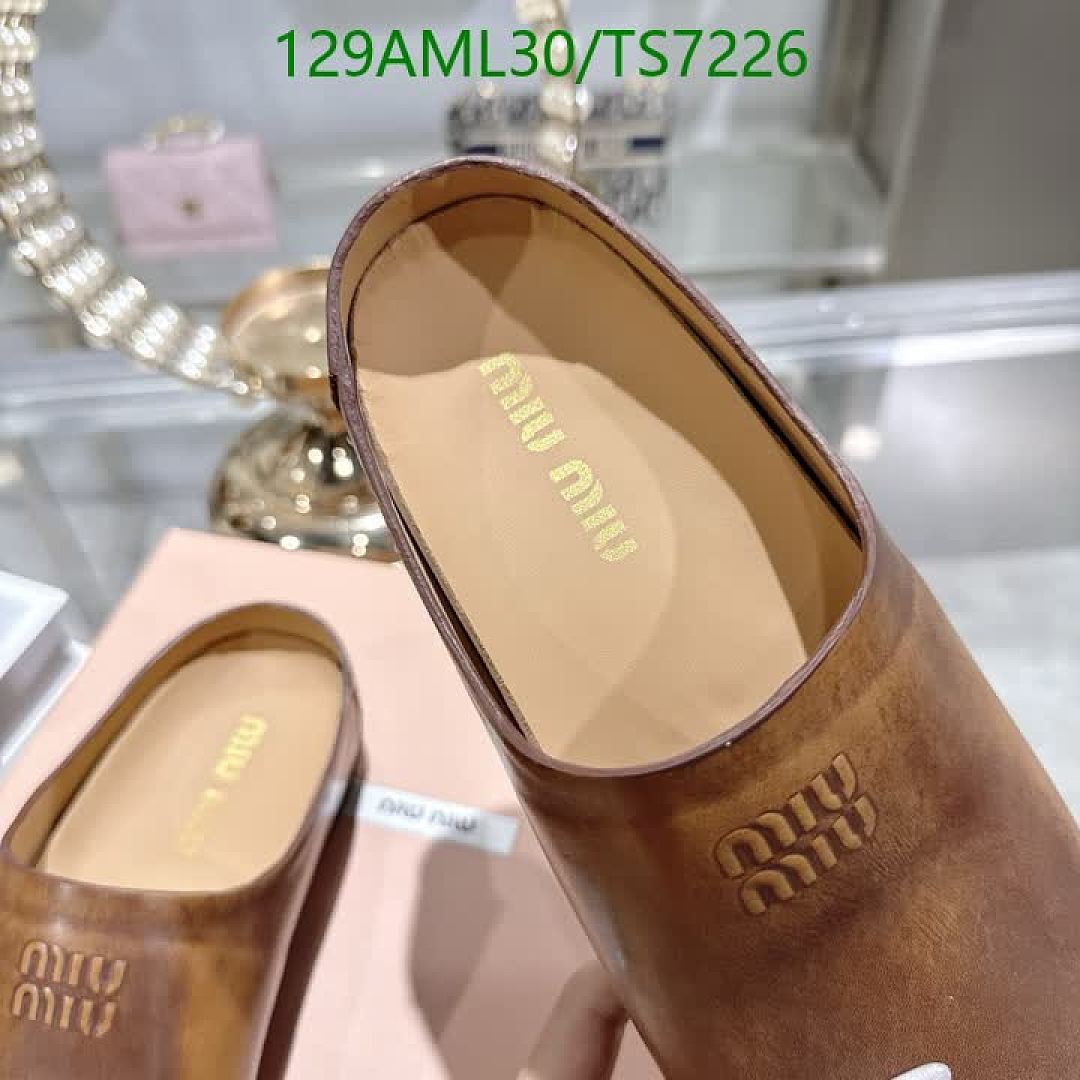 Miu Miu-Shoes(Women) Code: TS7226 $: 129USD