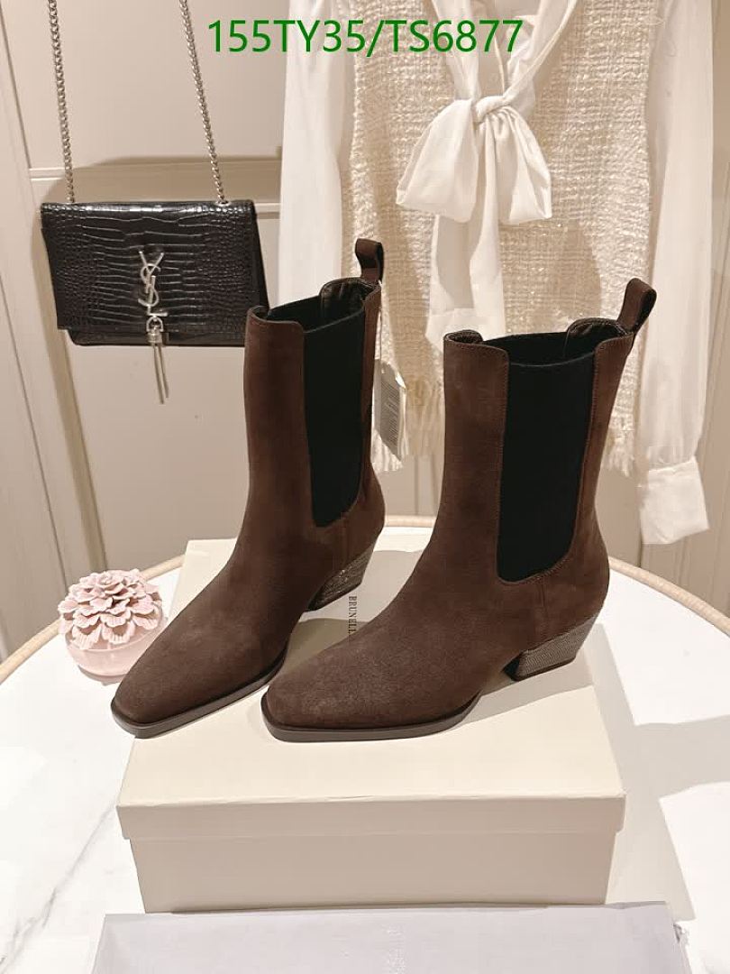 Brunello Cucinelli-Shoes(Women) Code: TS6877 $: 155USD