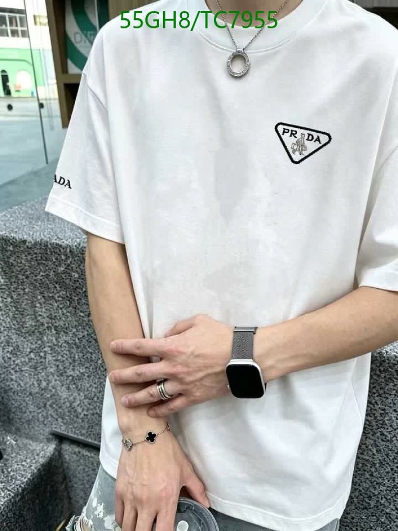 Prada-Clothing Code: TC7955 $: 55USD
