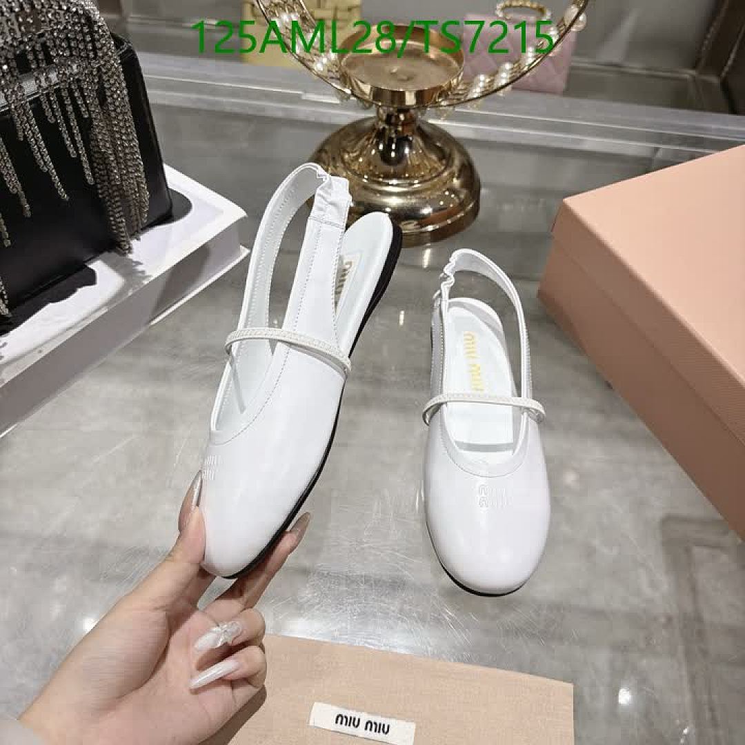 Miu Miu-Shoes(Women) Code: TS7215 $: 125USD
