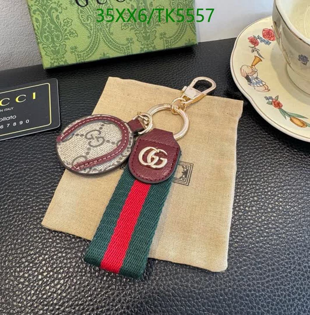 Gucci-Keychains & Bag Charms Code: TK5557 $: 35USD