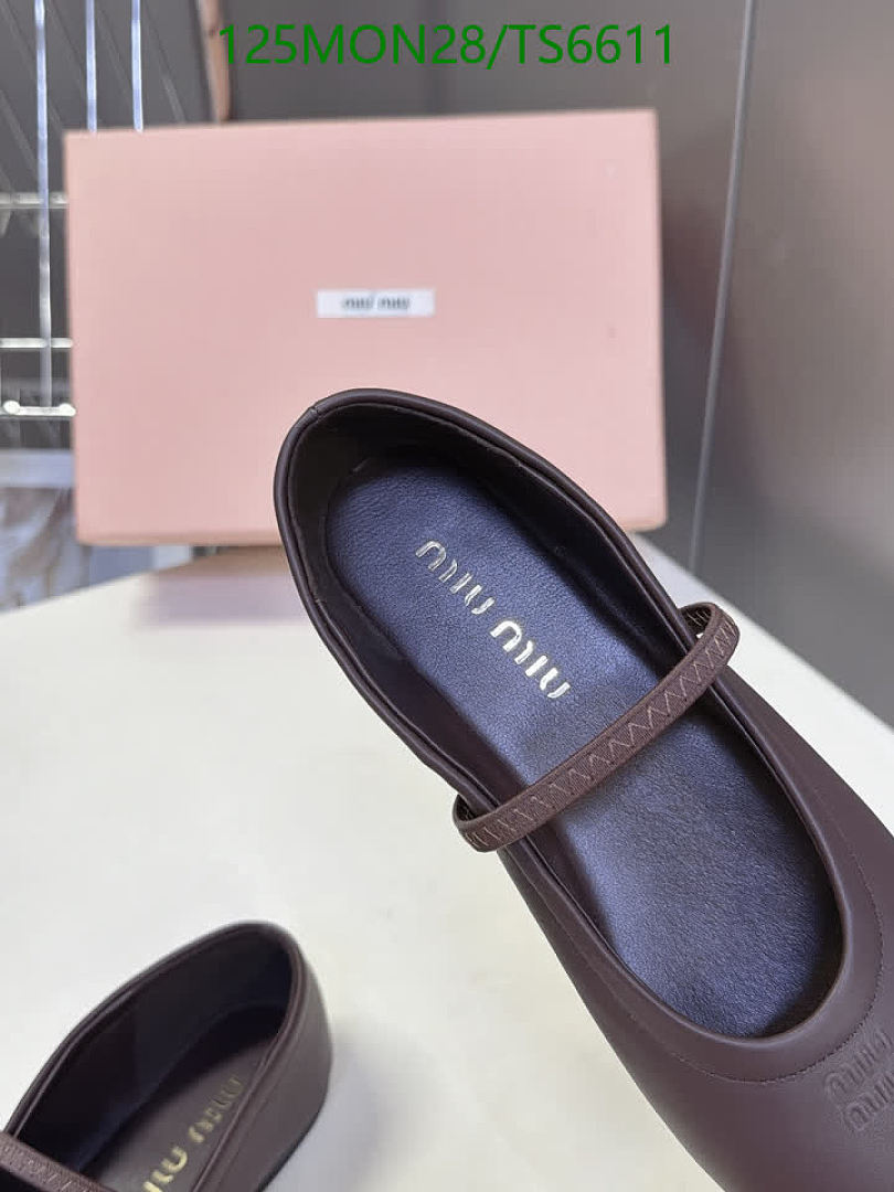 Miu Miu-Shoes(Women) Code: TS6611 $: 125USD