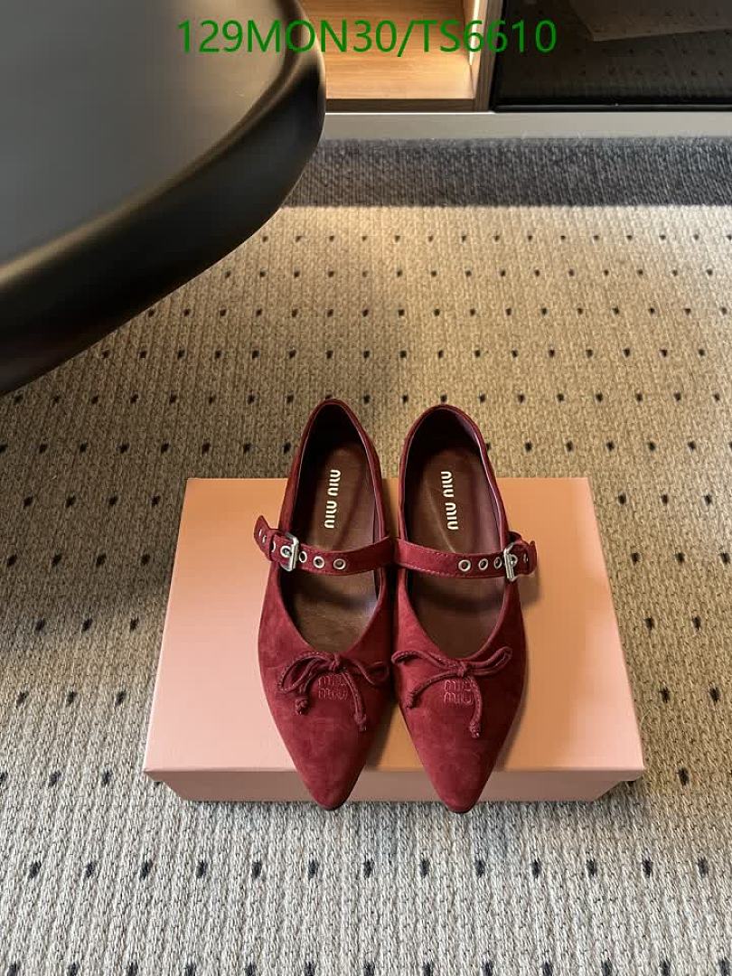Miu Miu-Shoes(Women) Code: TS6610 $: 129USD