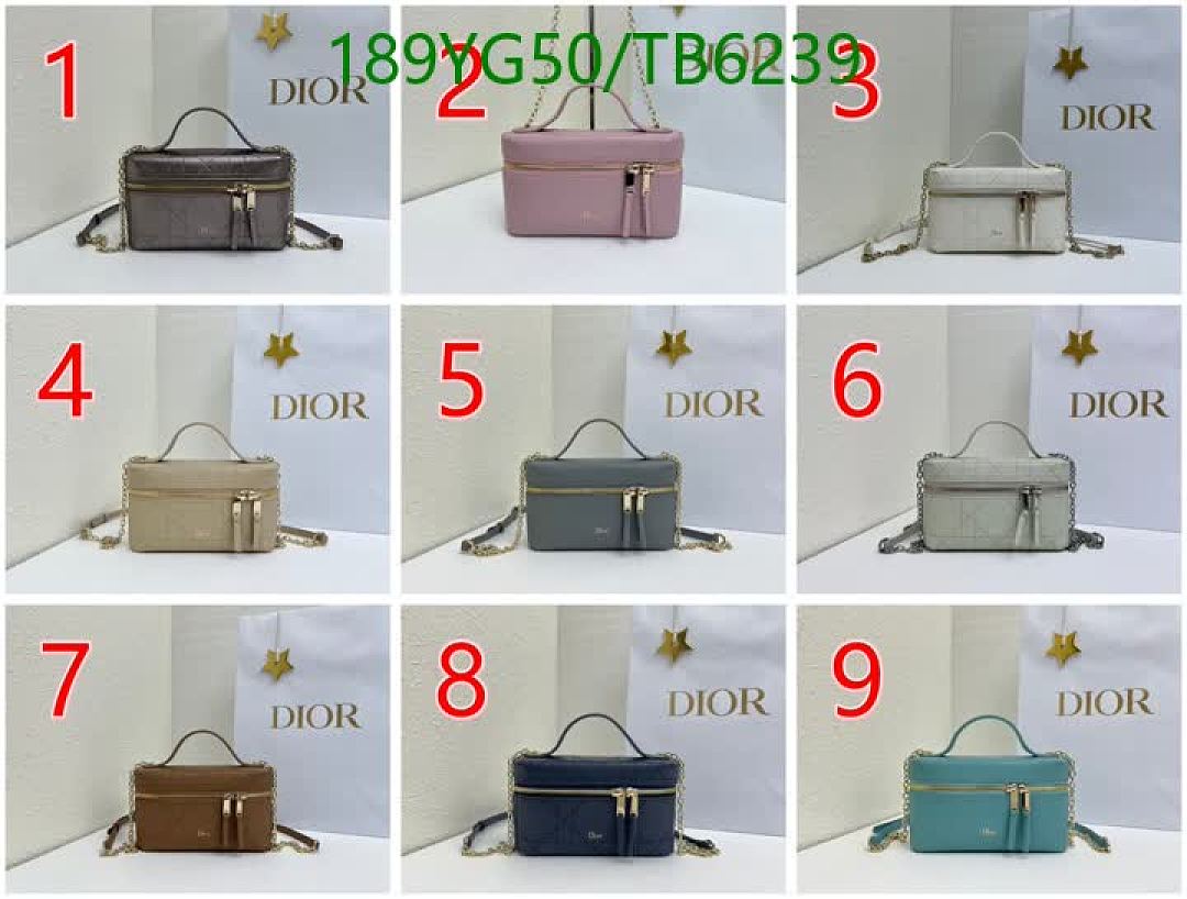Dior-Bags(5A) Code: TB6239 $: 189USD
