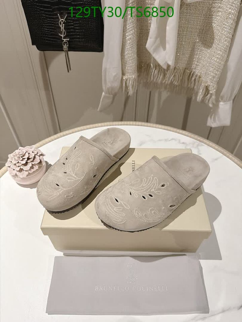 Brunello Cucinelli-Shoes(Women) Code: TS6850 $: 129USD