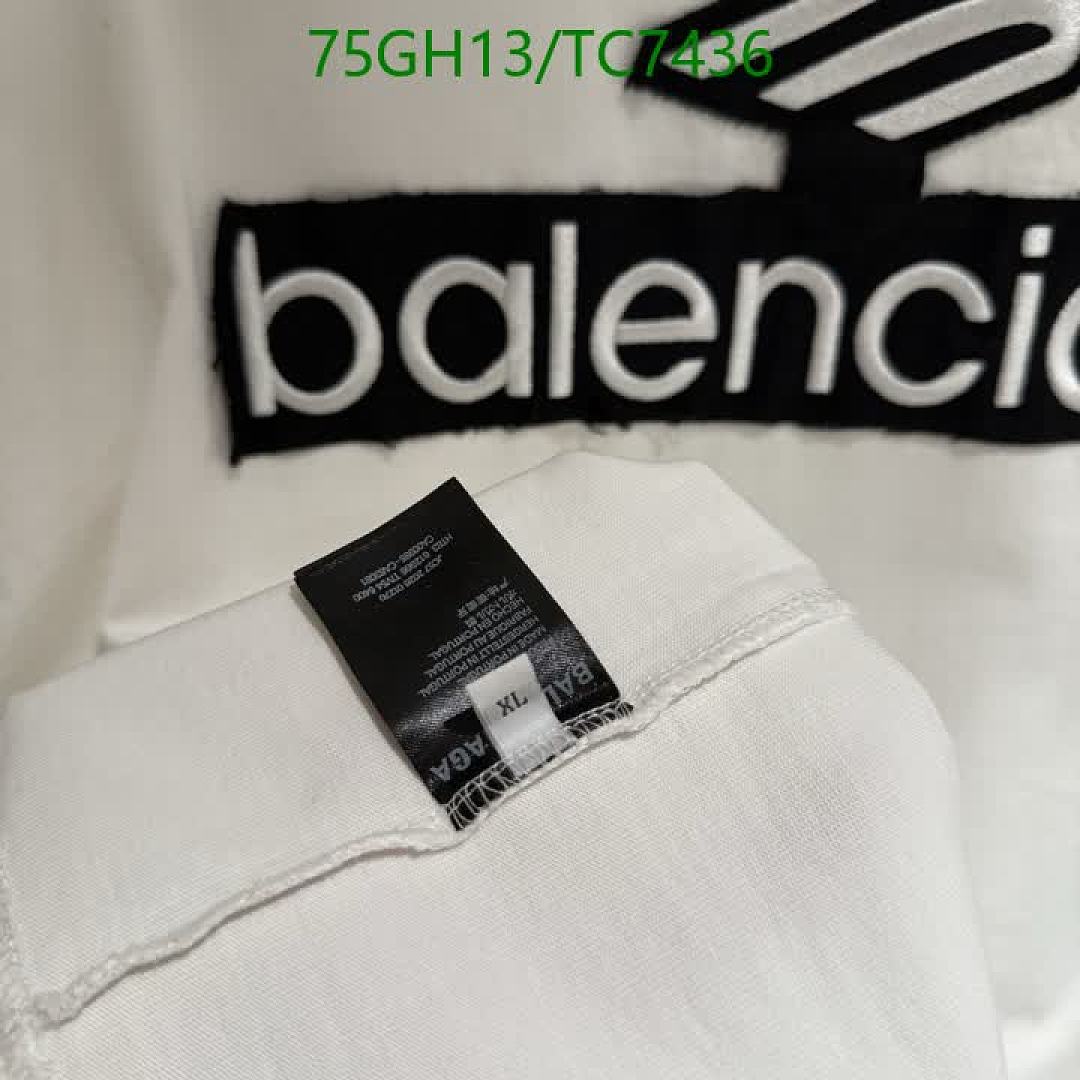 Balenciaga-Clothing Code: TC7436 $: 75USD