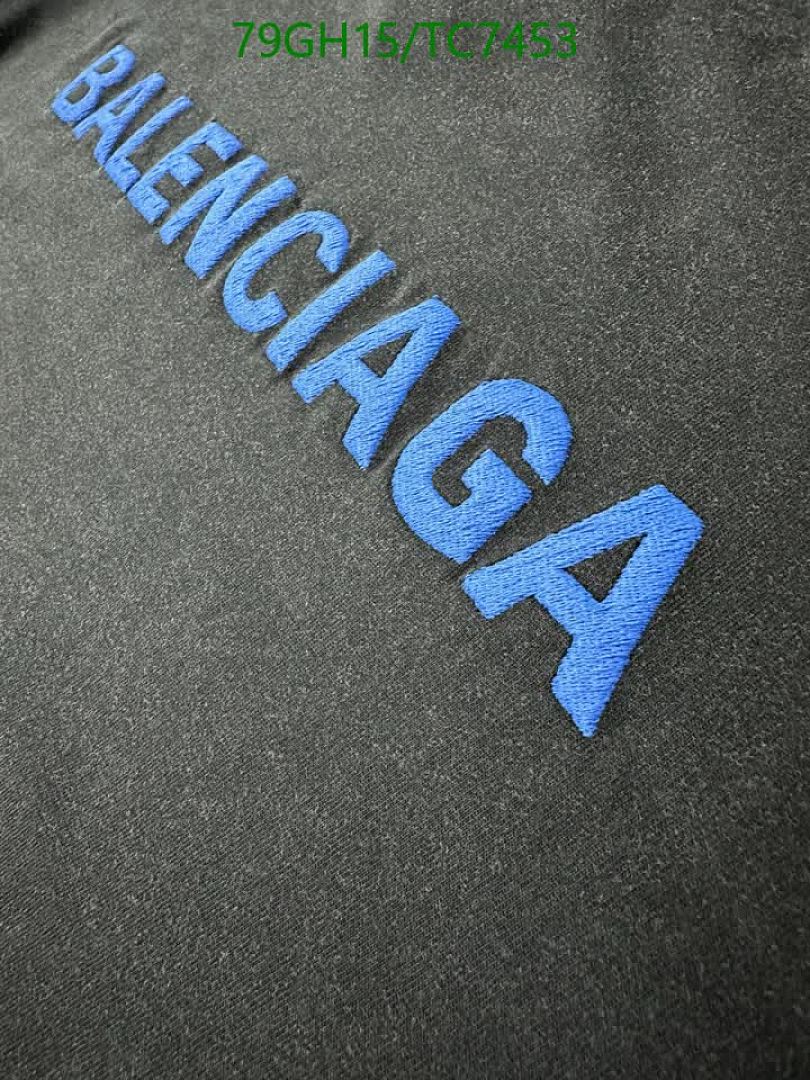 Balenciaga-Clothing Code: TC7453 $: 79USD