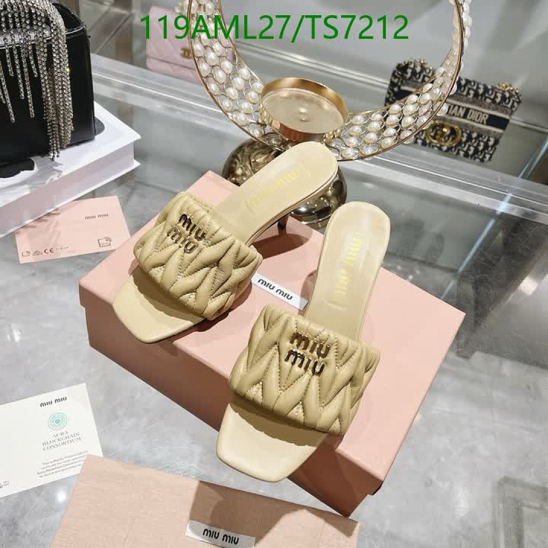 Miu Miu-Shoes(Women) Code: TS7212 $: 119USD