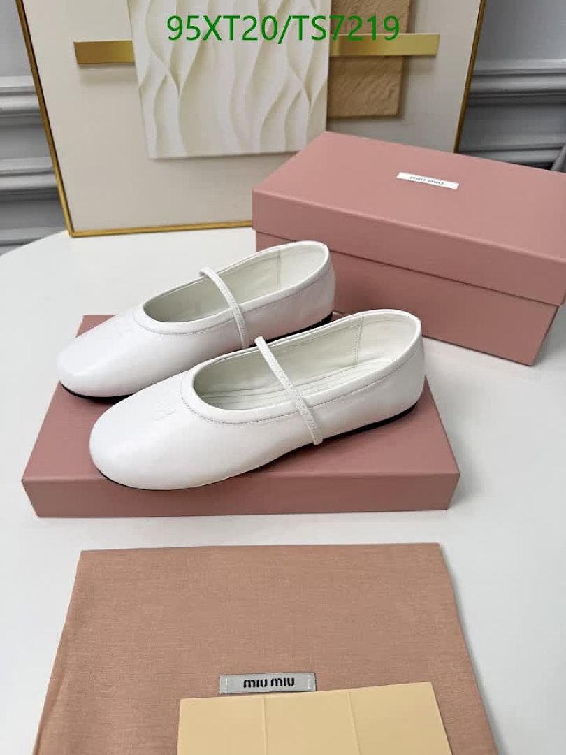 Miu Miu-Shoes(Women) Code: TS7219 $: 95USD
