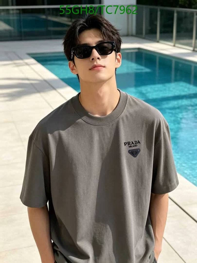 Prada-Clothing Code: TC7962 $: 55USD