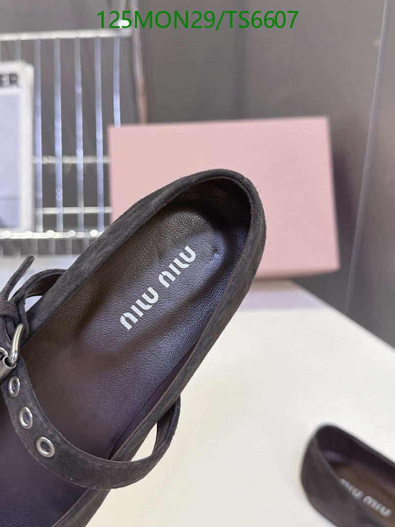 Miu Miu-Shoes(Women) Code: TS6607 $: 125USD