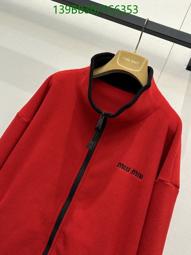 Miu Miu-Clothing Code: TC6353 $: 139USD