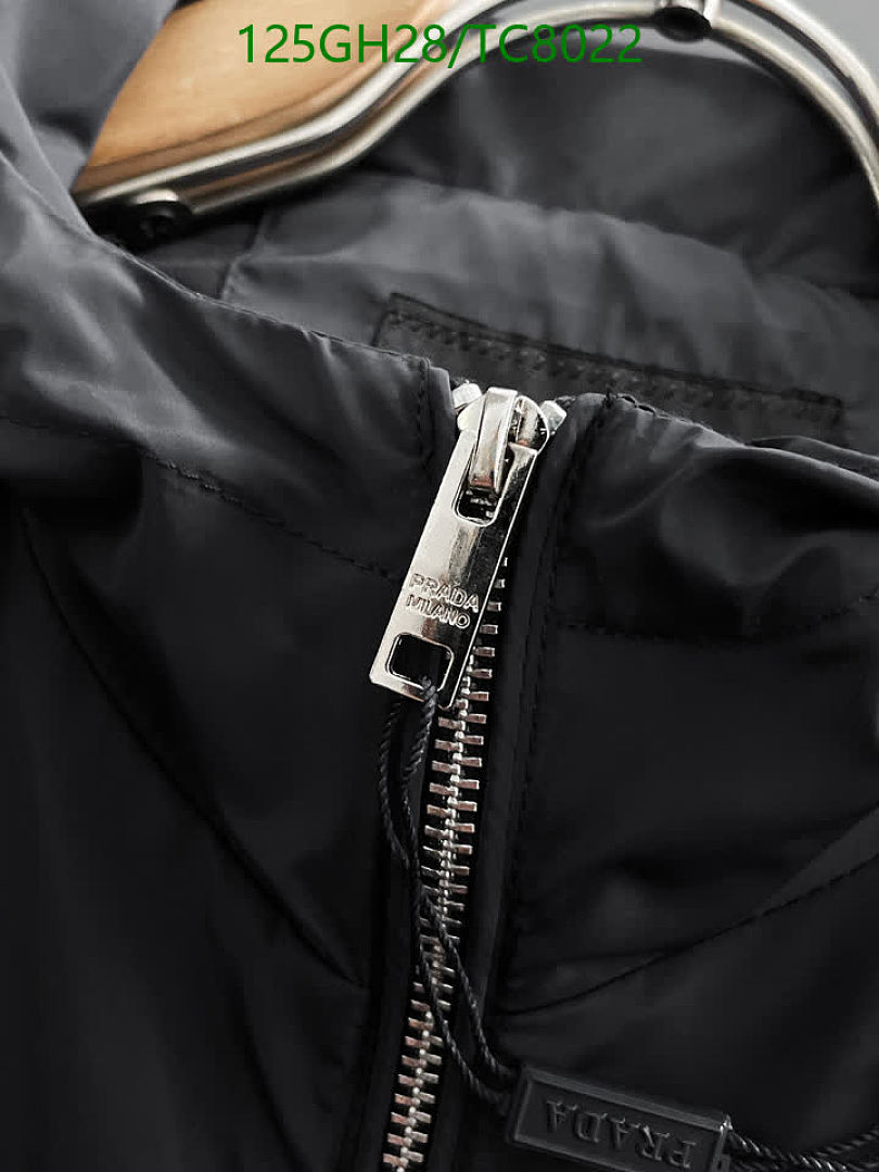 Prada-Clothing Code: TC8022 $: 125USD