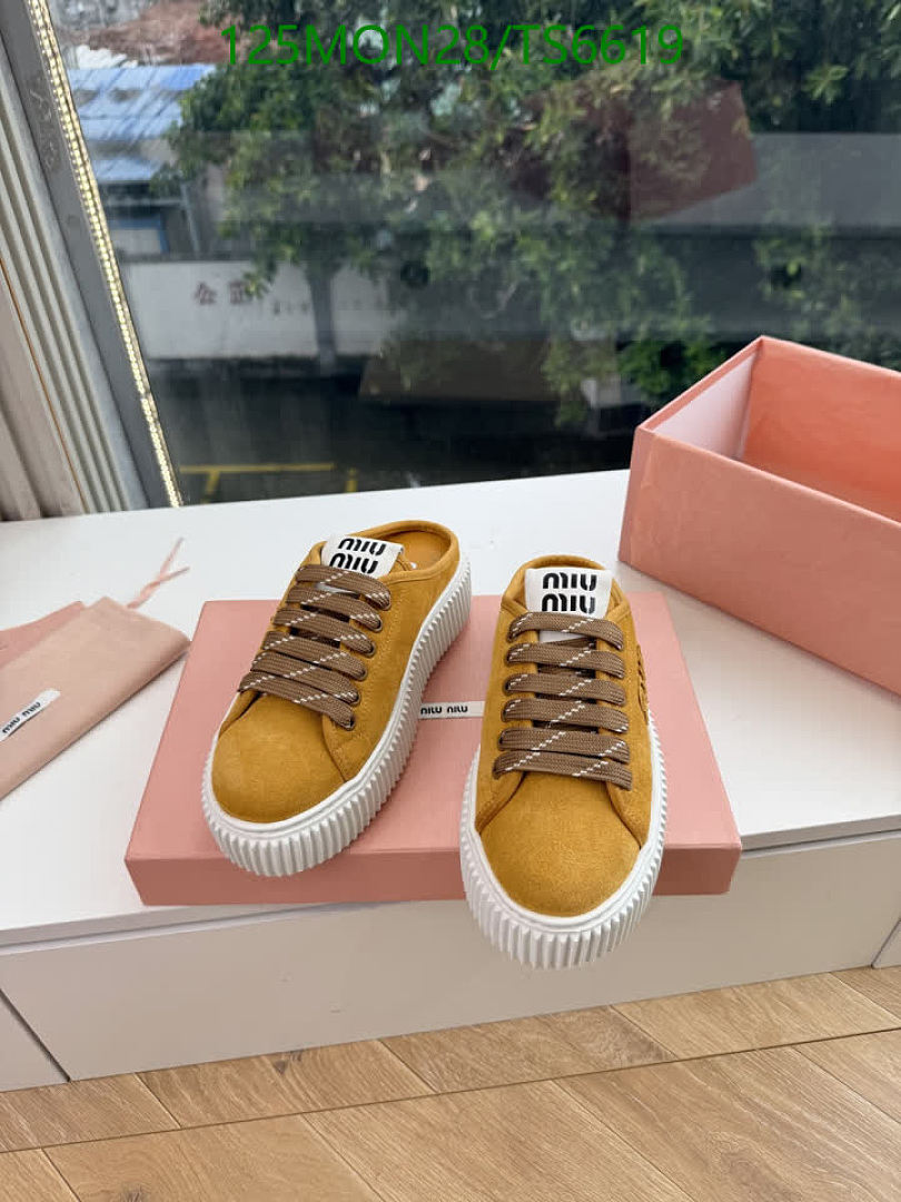 Miu Miu-Shoes(Women) Code: TS6619 $: 125USD