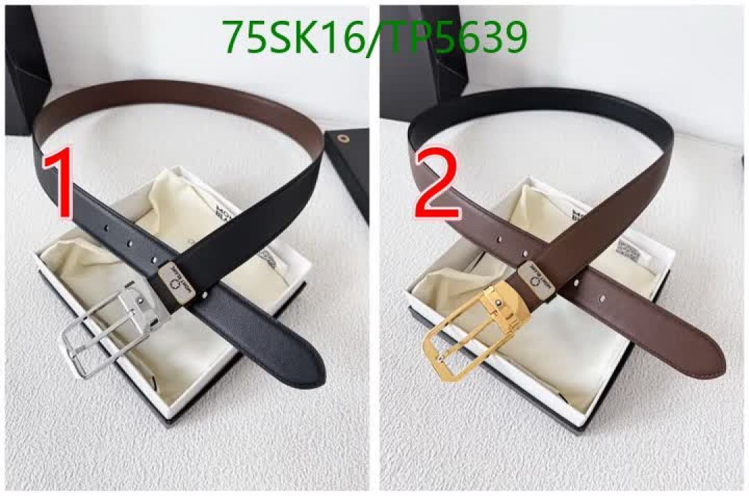 Montblanc-Belts Code: TP5639 $: 75USD