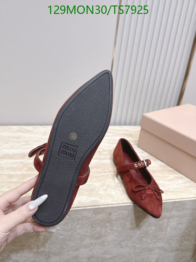 Miu Miu-Shoes(Women) Code: TS7925 $: 129USD