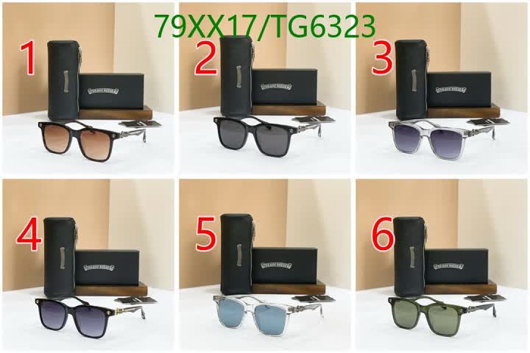 Chrome Hearts-Glasses Code: TG6323 $: 79USD