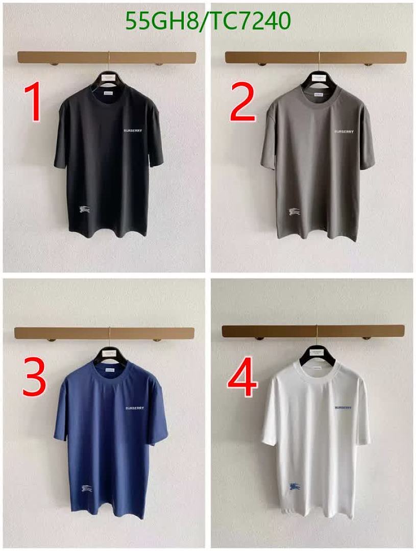 Burberry-Clothing Code: TC7240 $: 55USD