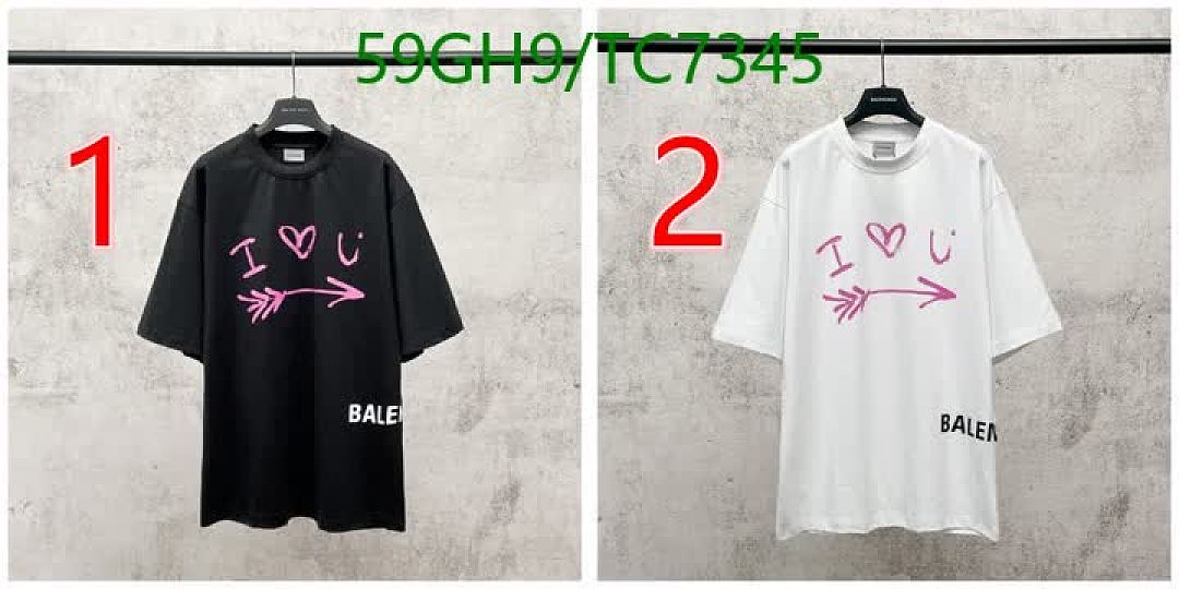 Balenciaga-Clothing Code: TC7345 $: 59USD