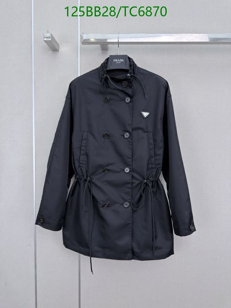 Prada-Clothing Code: TC6870 $: 125USD