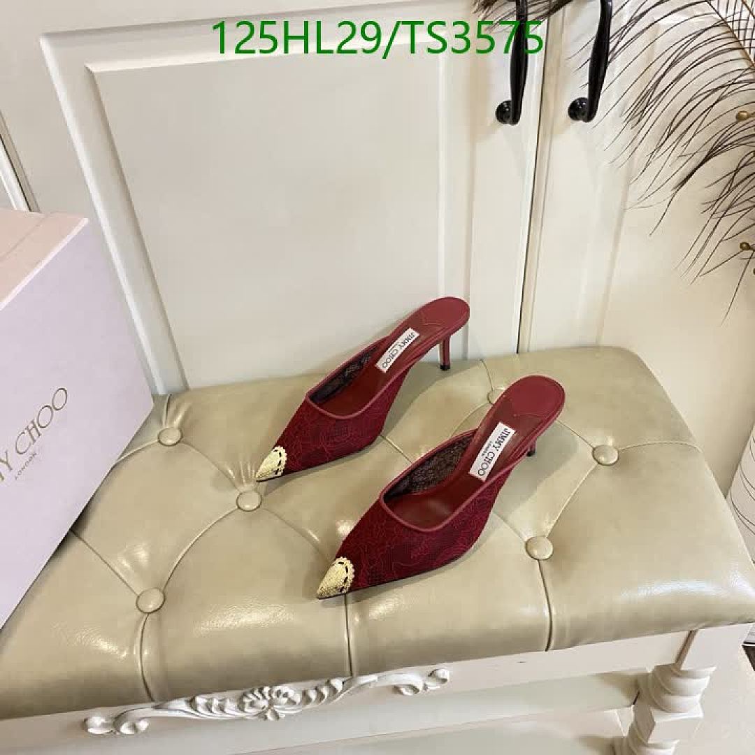 Jimmy Choo-Shoes(Women) Code: TS3575 $: 125USD