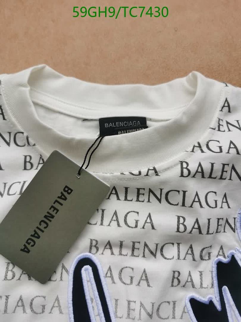 Balenciaga-Clothing Code: TC7430 $: 59USD