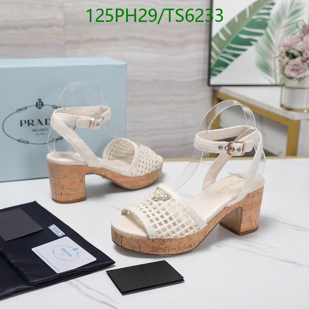 Prada-Shoes(Women) Code: TS6233 $: 125USD