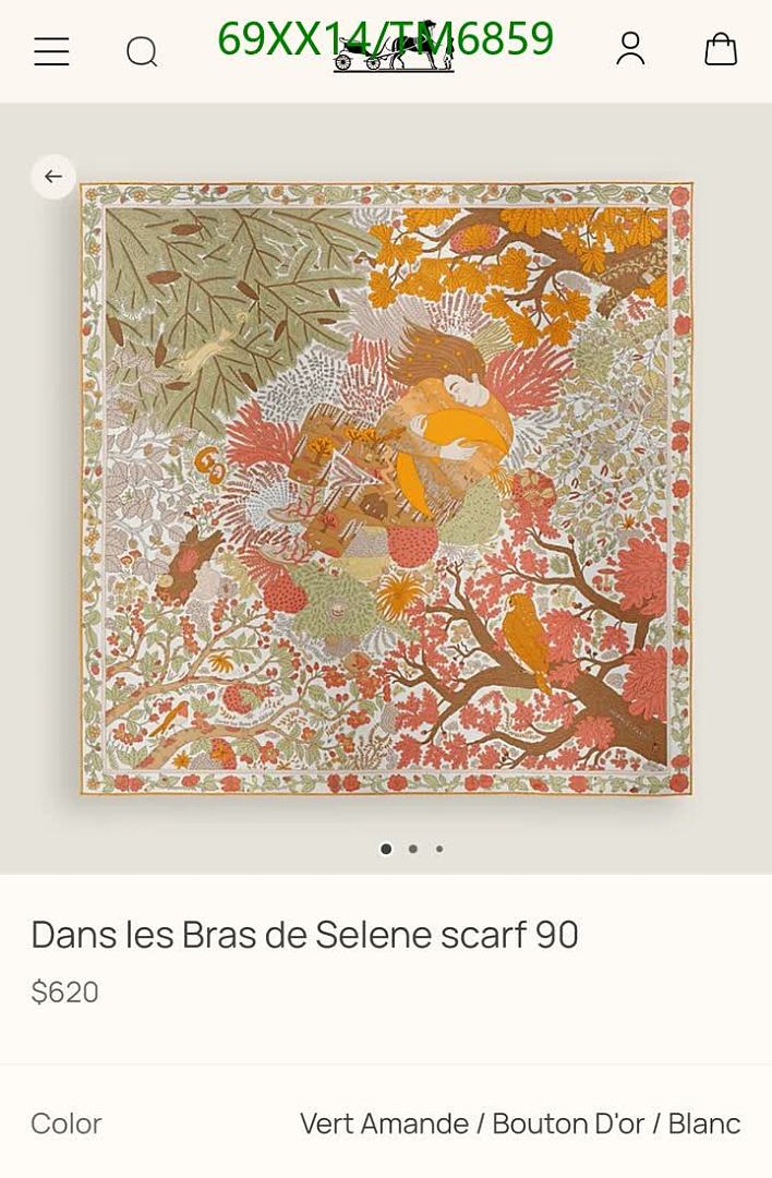 Hermes-Scarves Code: TM6859 $: 69USD