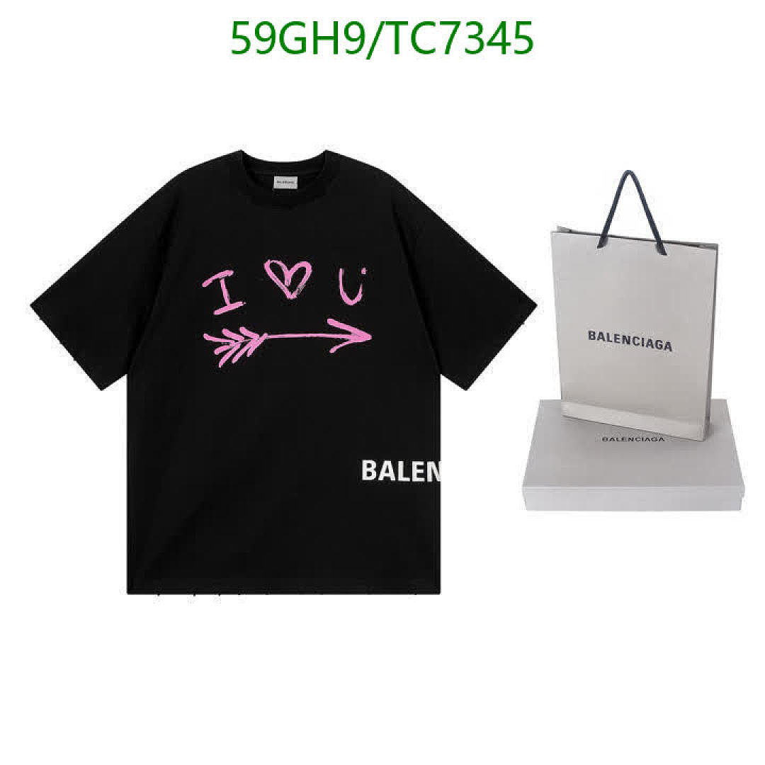 Balenciaga-Clothing Code: TC7345 $: 59USD