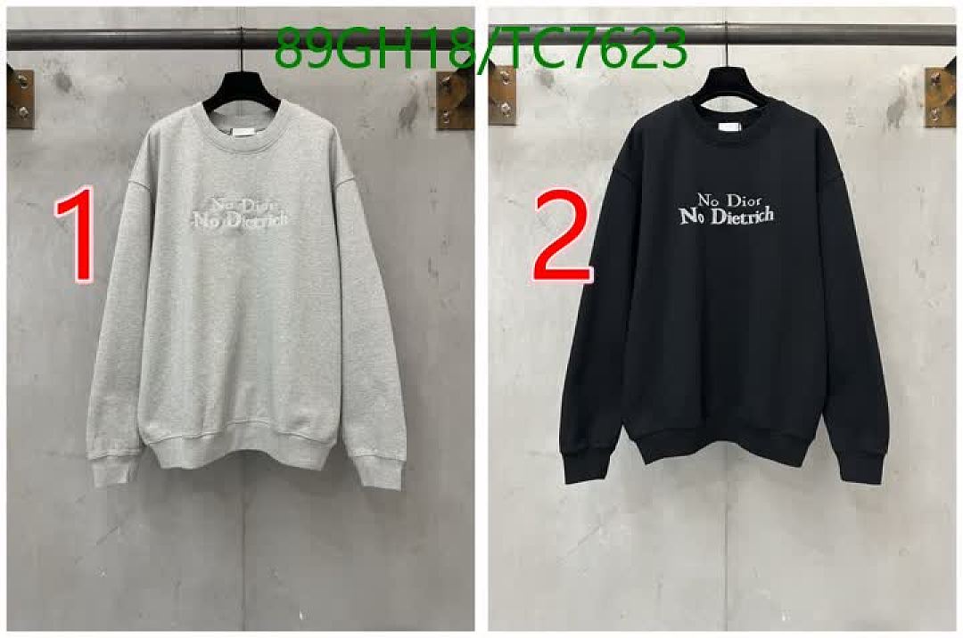 Dior-Clothing Code: TC7623 $: 89USD