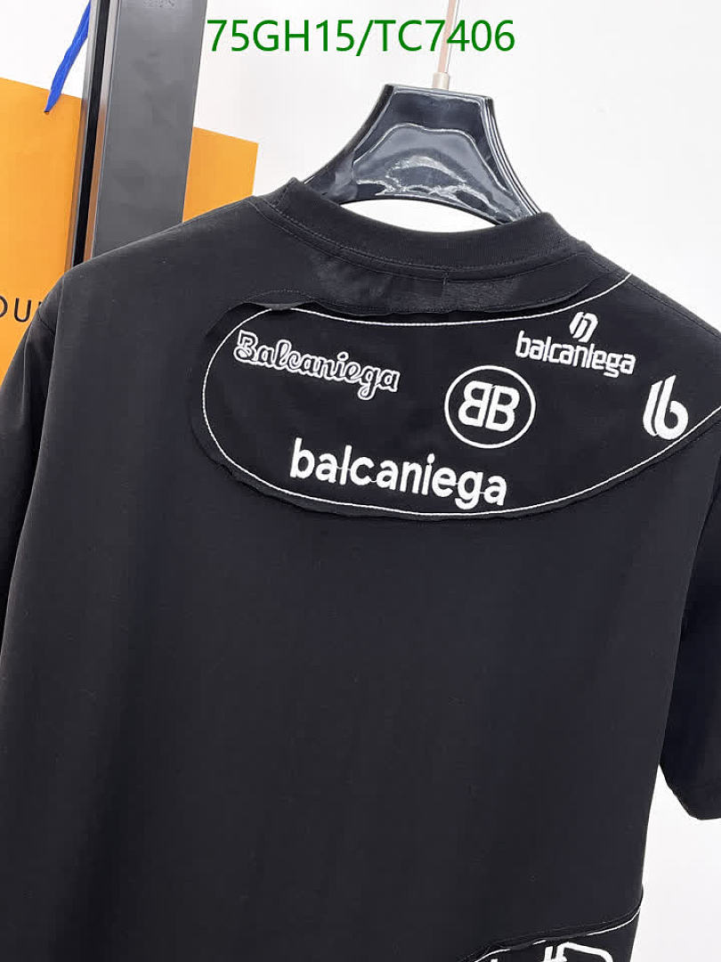 Balenciaga-Clothing Code: TC7406 $: 75USD