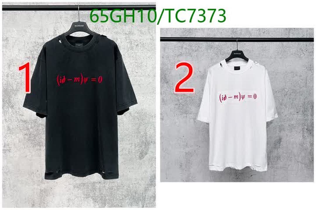 Balenciaga-Clothing Code: TC7373 $: 65USD