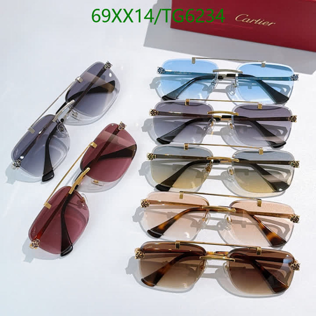 Cartier-Glasses Code: TG6234 $: 69USD