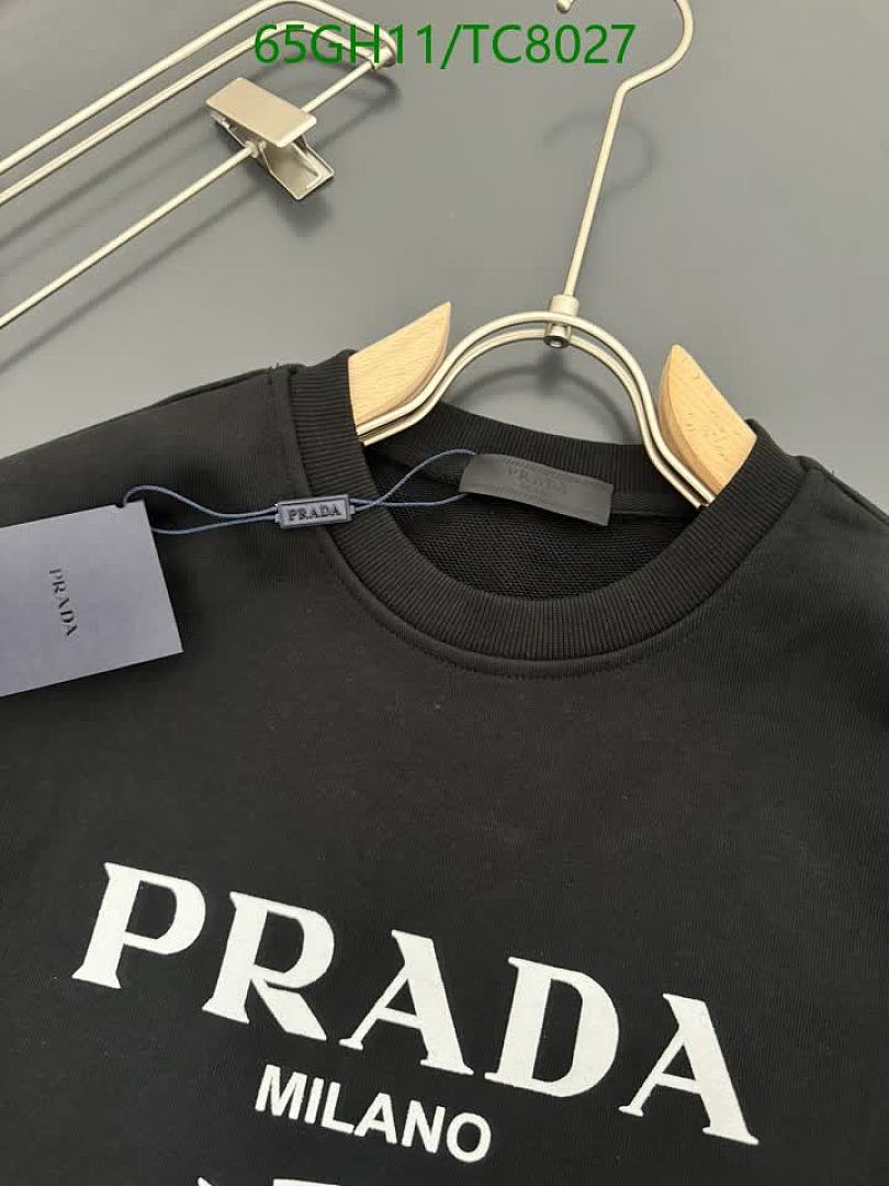 Prada-Clothing Code: TC8027 $: 65USD