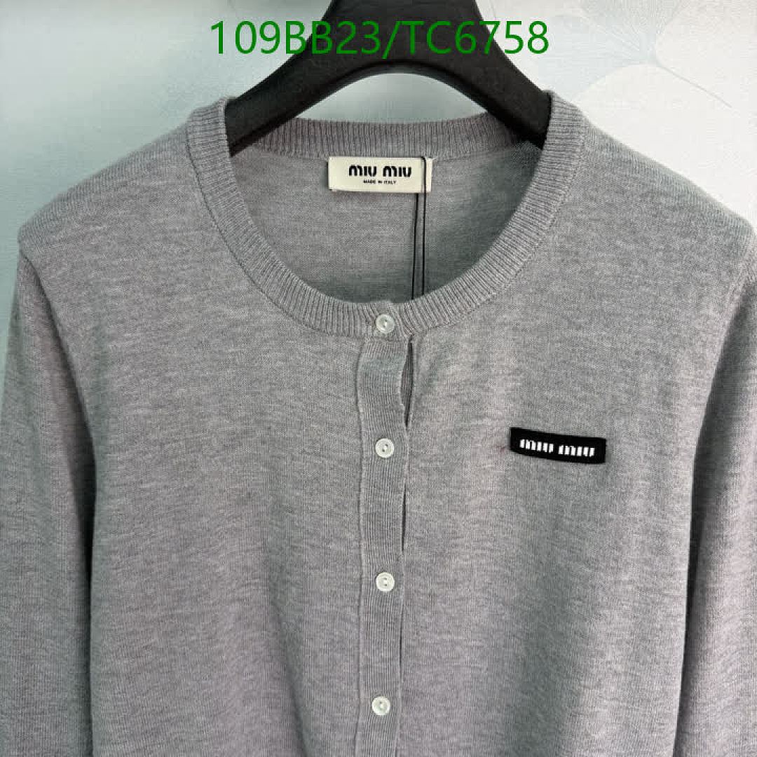 Miu Miu-Clothing Code: TC6758 $: 109USD