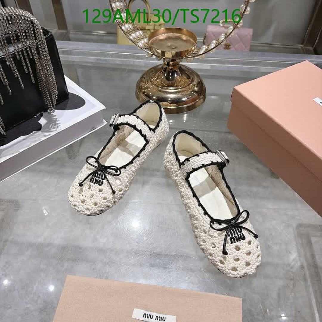 Miu Miu-Shoes(Women) Code: TS7216 $: 129USD