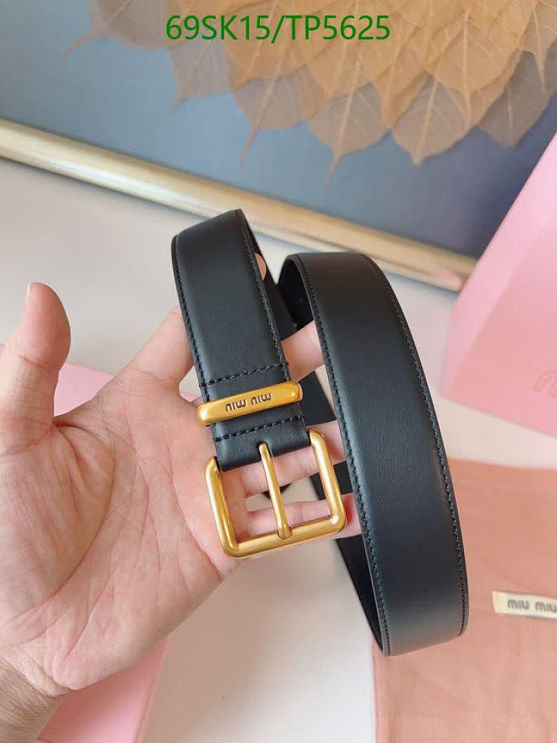 MIU MIU-Belts Code: TP5625 $: 69USD