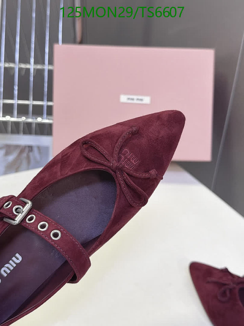 Miu Miu-Shoes(Women) Code: TS6607 $: 125USD