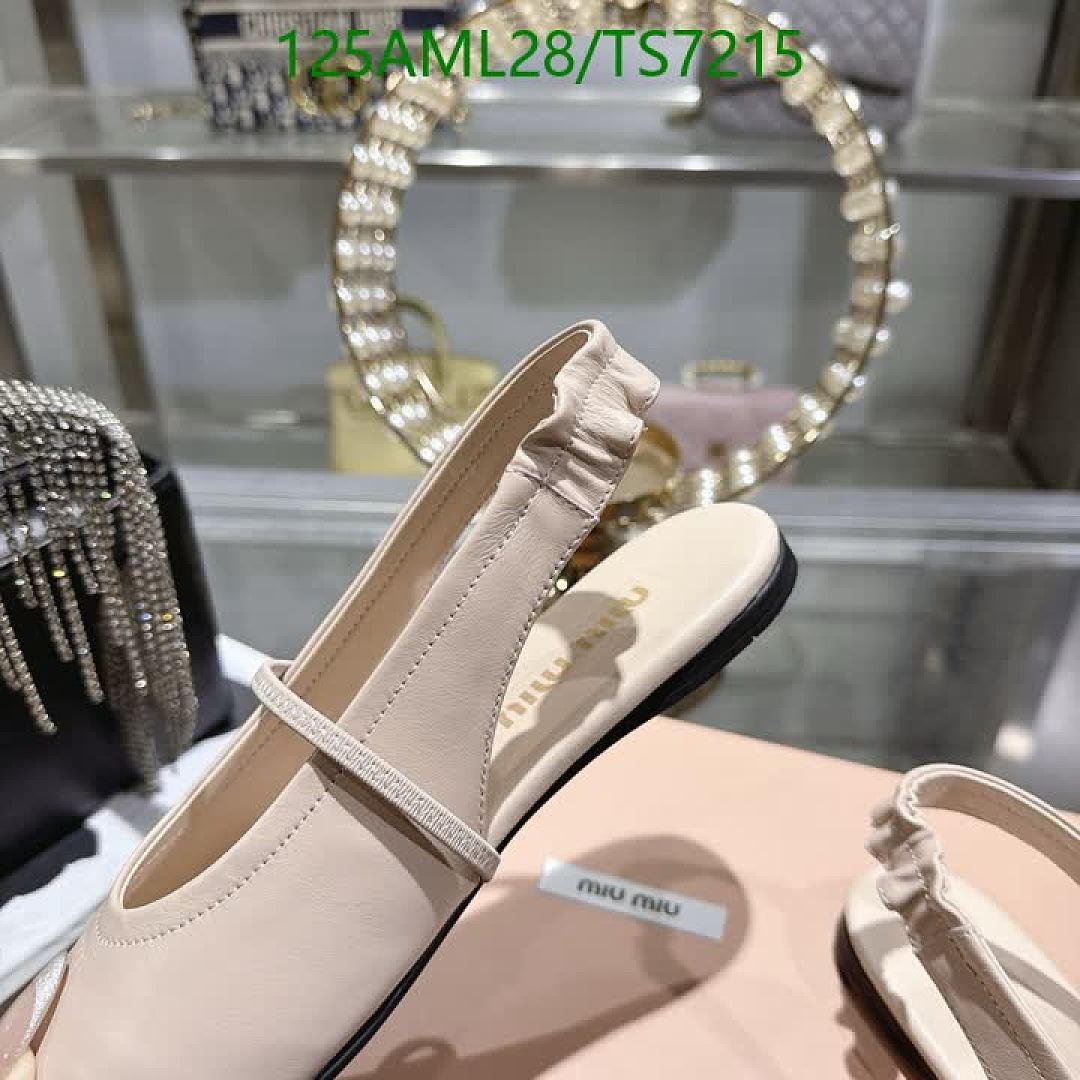 Miu Miu-Shoes(Women) Code: TS7215 $: 125USD