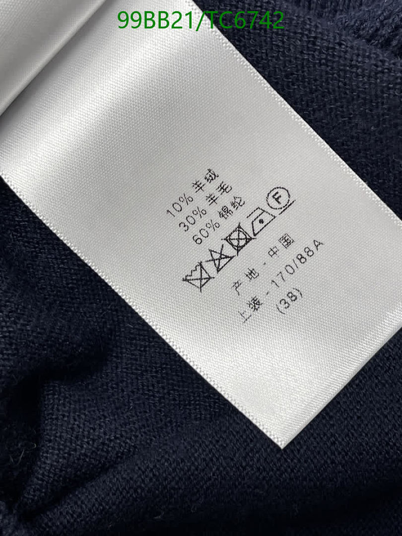 Dior-Clothing Code: TC6742 $: 99USD