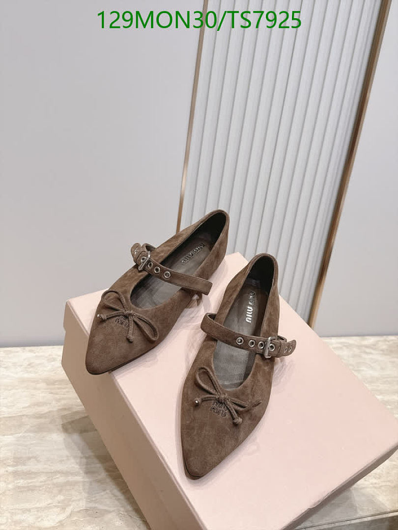 Miu Miu-Shoes(Women) Code: TS7925 $: 129USD