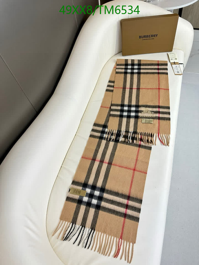 Burberry-Scarves Code: TM6534 $: 49USD