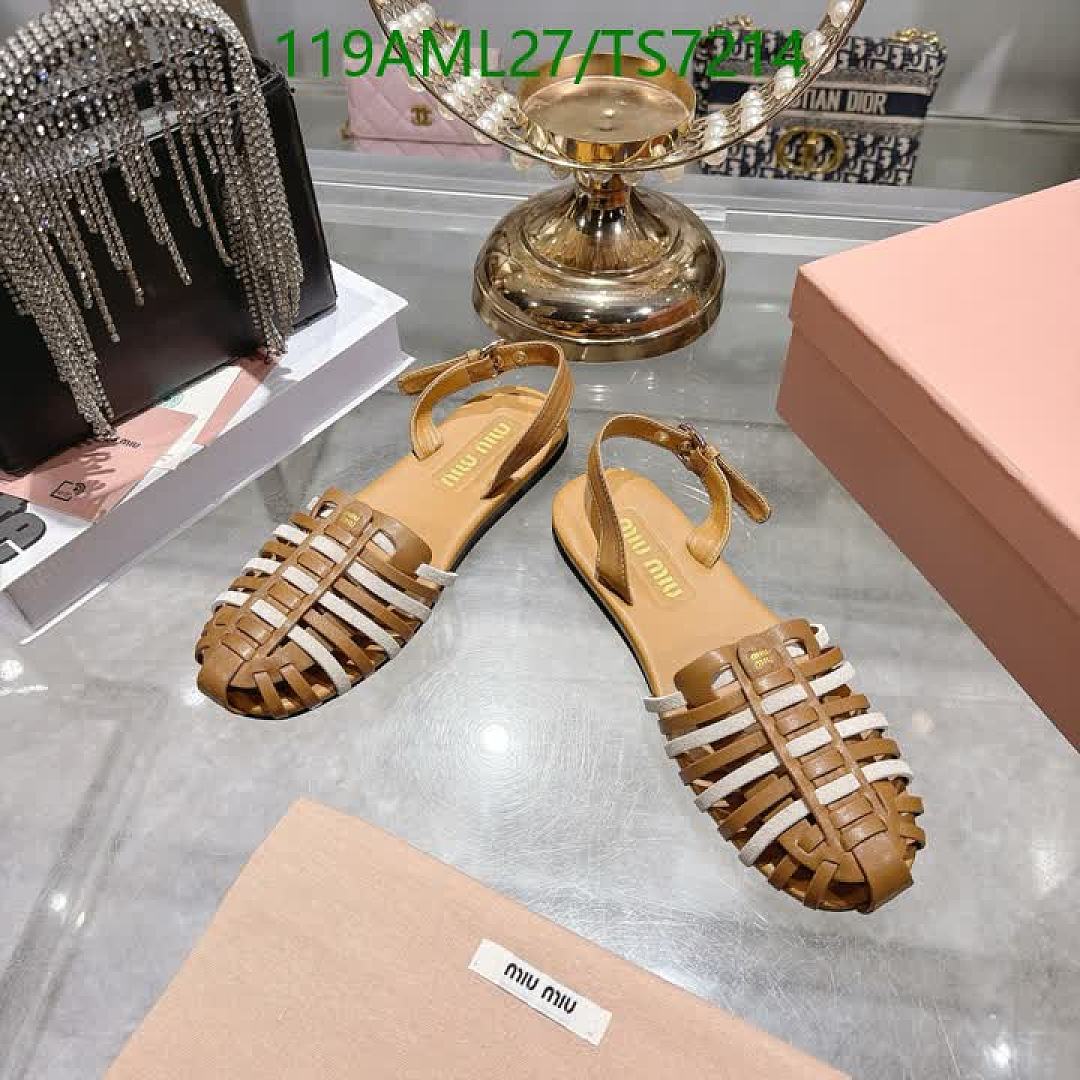 Miu Miu-Shoes(Women) Code: TS7214 $: 119USD