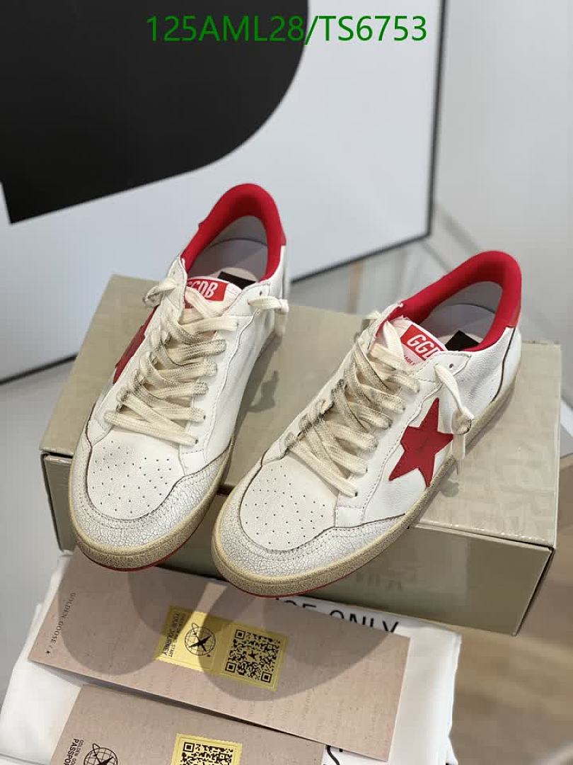 Golden Goose-Shoes(Men) Code: TS6753 $: 125USD