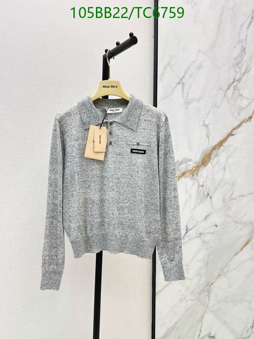 Miu Miu-Clothing Code: TC6759 $: 105USD