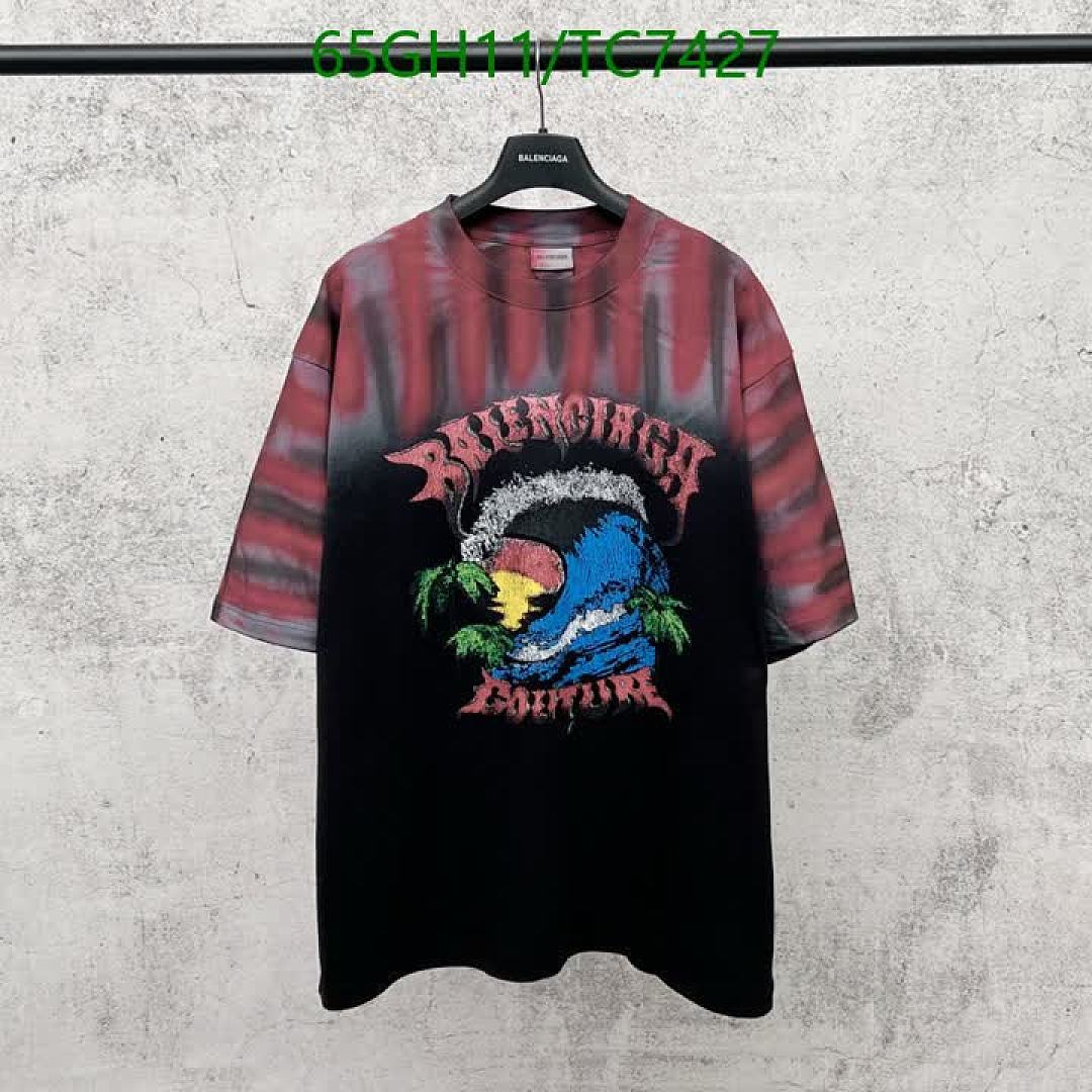 Balenciaga-Clothing Code: TC7427 $: 65USD
