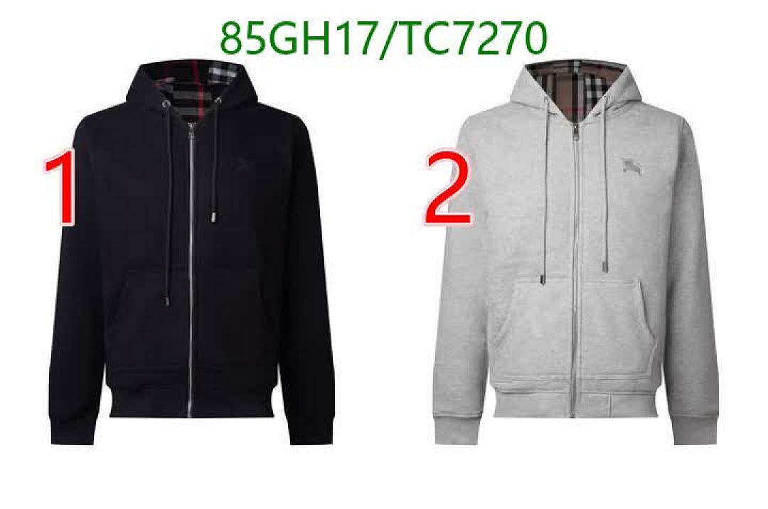 Burberry-Clothing Code: TC7270 $: 85USD