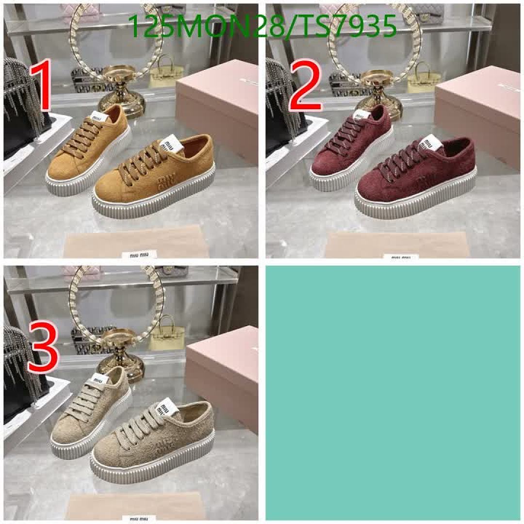 Miu Miu-Shoes(Women) Code: TS7935 $: 125USD