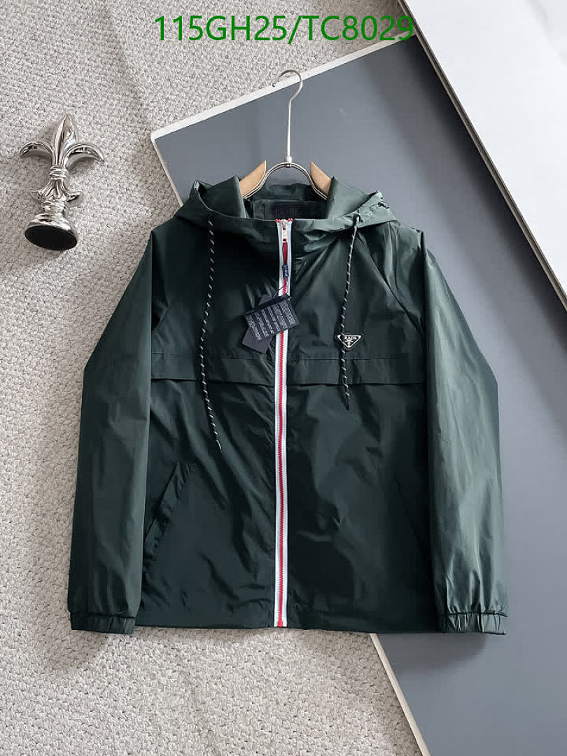 Prada-Clothing Code: TC8029 $: 115USD